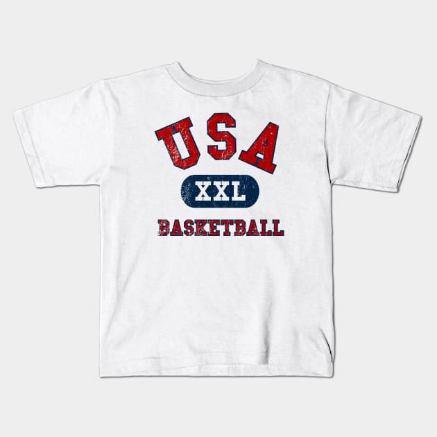 USA Basketball II Kids T-Shirt by sportlocalshirts